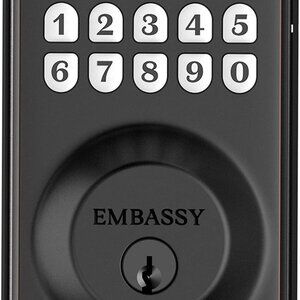 New Embassy Keyless Entry Electronic Door Lock